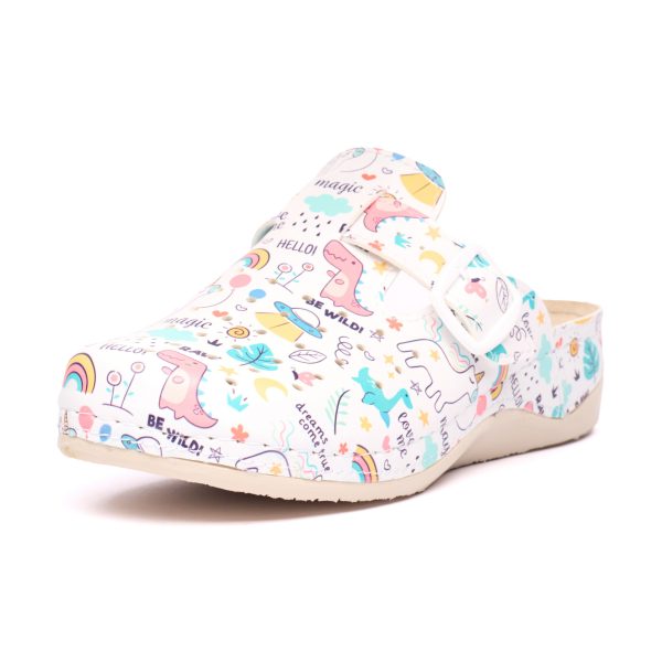 Saboti medicali dama "Tellus" 25-19, Unicorn - imagine 5