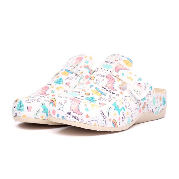 Saboti medicali dama "Tellus" 25-19, Unicorn - imagine 2