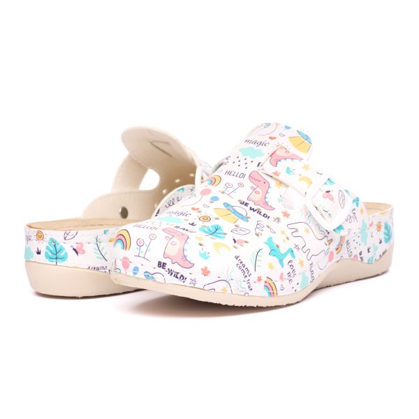 Saboti medicali dama "Tellus" 25-19, Unicorn - imagine 3