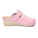 Saboti medicali piele dama Tellus 27-09, Roz - imagine 5