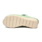 Saboti medicali piele dama Tellus 27-09, Verde - imagine 9