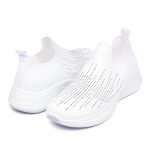 Pantofi sport dama W014309, Alb - imagine 3