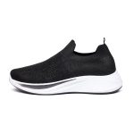 Pantofi sport dama W014309, Negru - imagine 4