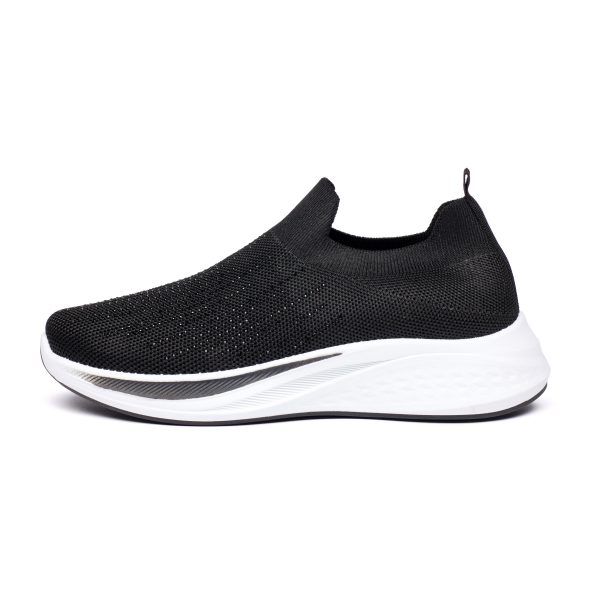 Pantofi sport dama W014309, Negru - imagine 4