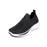 Pantofi sport dama W014309, Negru - imagine 5