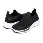 Pantofi sport dama W014309, Negru - imagine 3