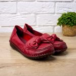 Pantofi piele dama W043221, Bordo