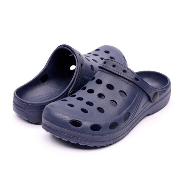 Saboti  dama Flame F002, Albastru Inchis - imagine 3