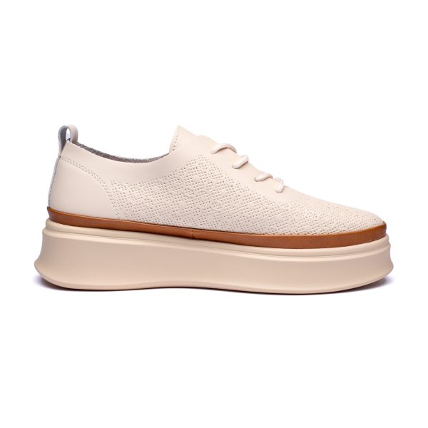 Pantofi piele dama 595001, Bej - imagine 6