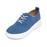 Pantofi piele dama 595003, Albastru - imagine 5