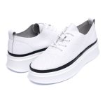 Pantofi piele dama 595001, Alb - imagine 3