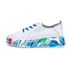 Pantofi piele dama 595002, Albastru - imagine 4