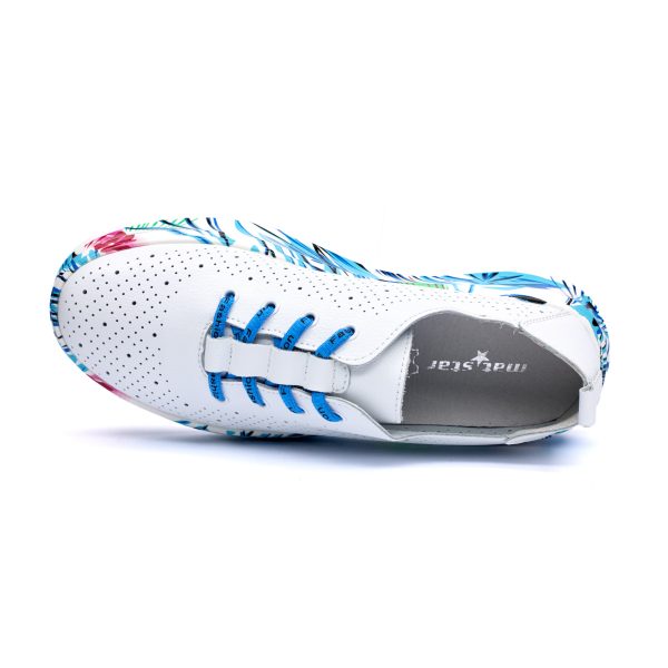 Pantofi piele dama 595002, Albastru - imagine 7