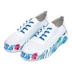 Pantofi piele dama 595002, Albastru - imagine 2