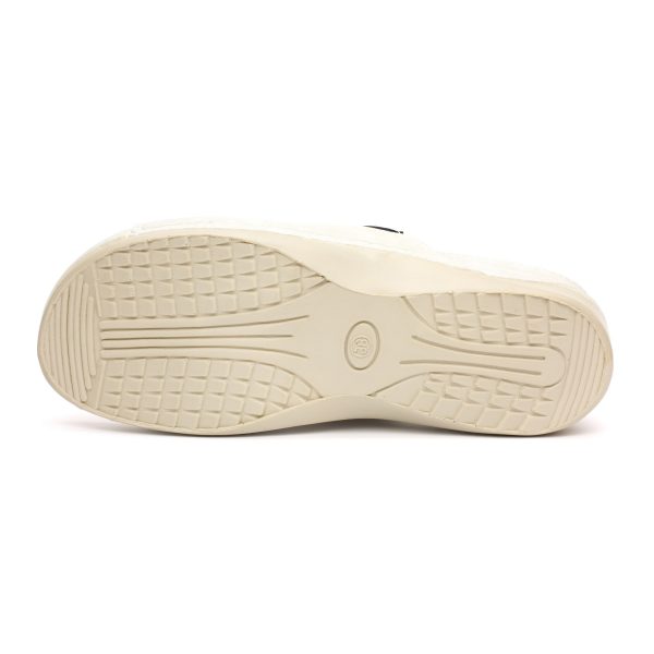 Papuci dama "Tellus" 25-51/1, Alb - imagine 9