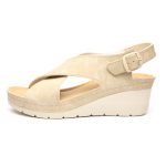 Sandale dama "Tellus" 27-13, Bej - imagine 4