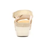 Sandale dama "Tellus" 27-13, Bej - imagine 8