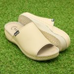 Papuci piele "Tellus" 25-51 Nisipiu