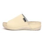 Papuci piele "Tellus" 25-51 Nisipiu - imagine 4