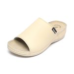 Papuci piele "Tellus" 25-51 Nisipiu - imagine 5