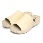 Papuci piele "Tellus" 25-51 Nisipiu - imagine 2