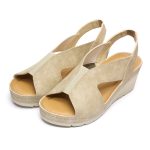 Sandale dama "Tellus" 27-14, Bej - imagine 2