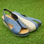 Sandale dama "Tellus" 27-14, Denim