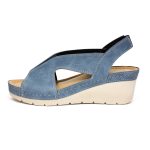 Sandale dama "Tellus" 27-14, Denim - imagine 4