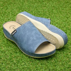 Papuci dama "Tellus" 25-51/1, Denim