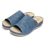 Papuci dama "Tellus" 25-51/1, Denim - imagine 2
