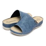 Papuci dama "Tellus" 25-51/1, Denim - imagine 3