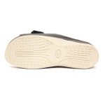 Papuci piele "Tellus" 25-01, Negru - imagine 9