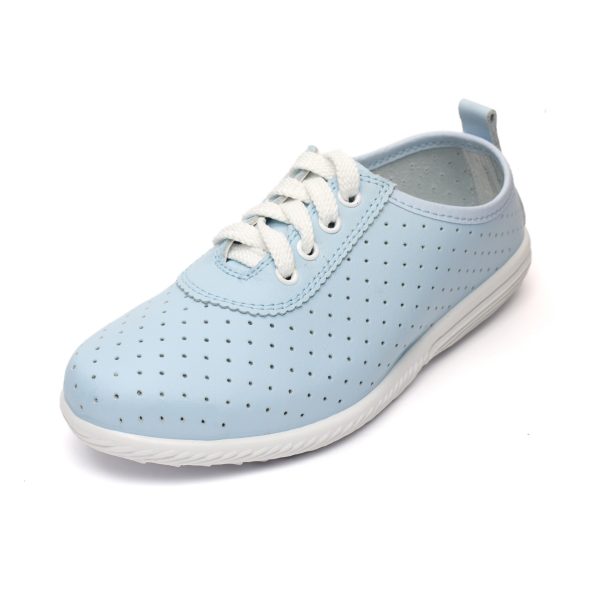 250305_03_07 Pantofi sport piele Tellus 72-05, Albastru - imagine 4