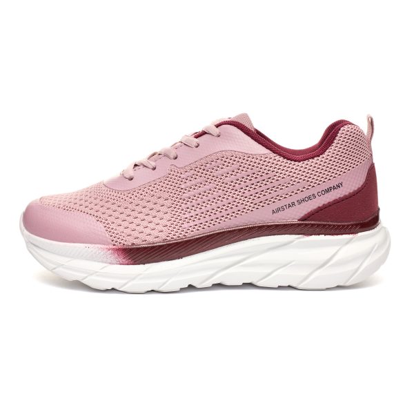 Pantofi sport dama W014312, Roz - imagine 4