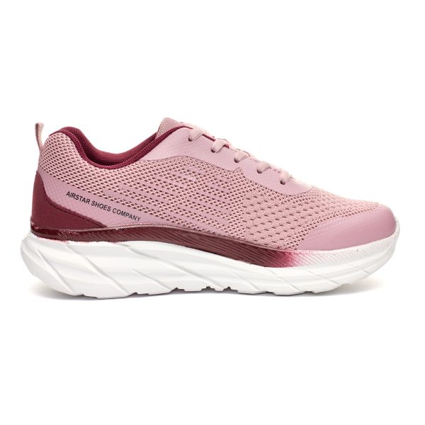 Pantofi sport dama W014312, Roz - imagine 6