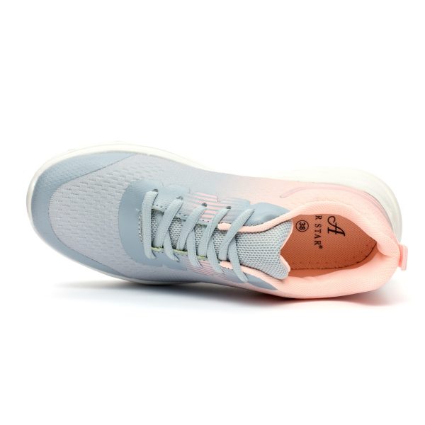 250310_05_05 Pantofi sport dama W014311, Gri/Roz - imagine 7