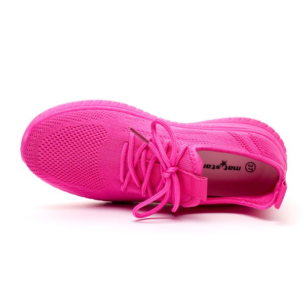 Pantofi sport dama W138548, Fuxia - imagine 7