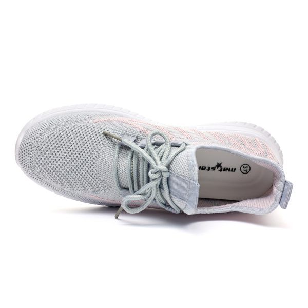 Pantofi sport dama W138549, Gri - imagine 7