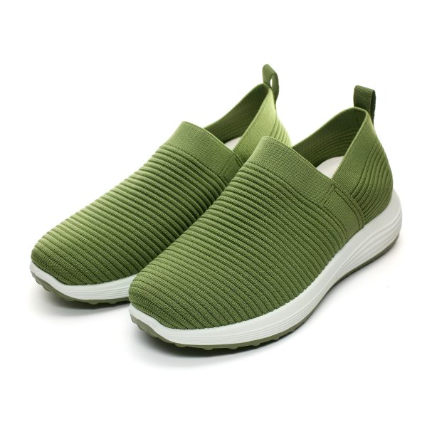 250310_11_08 Pantofi sport dama W138583, Verde - imagine 2