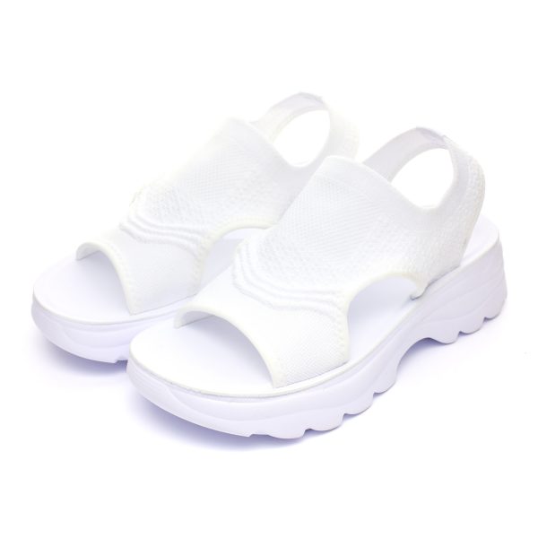 250310_16_09 Sandale dama W138580, Alb - imagine 2