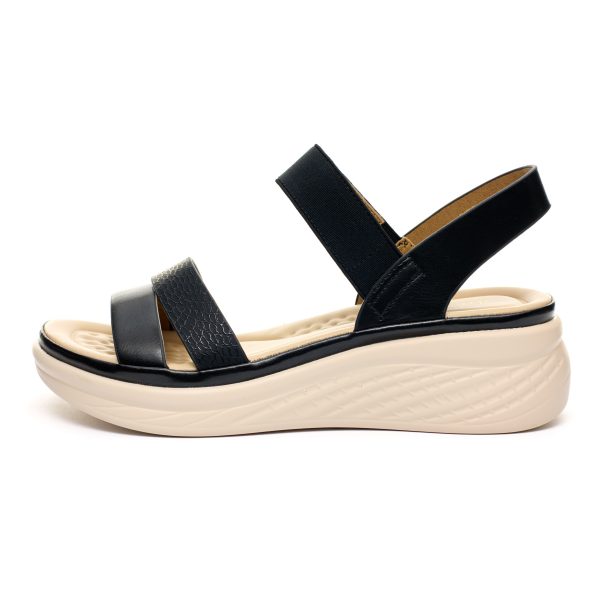 Sandale dama W594004, Negru - imagine 5