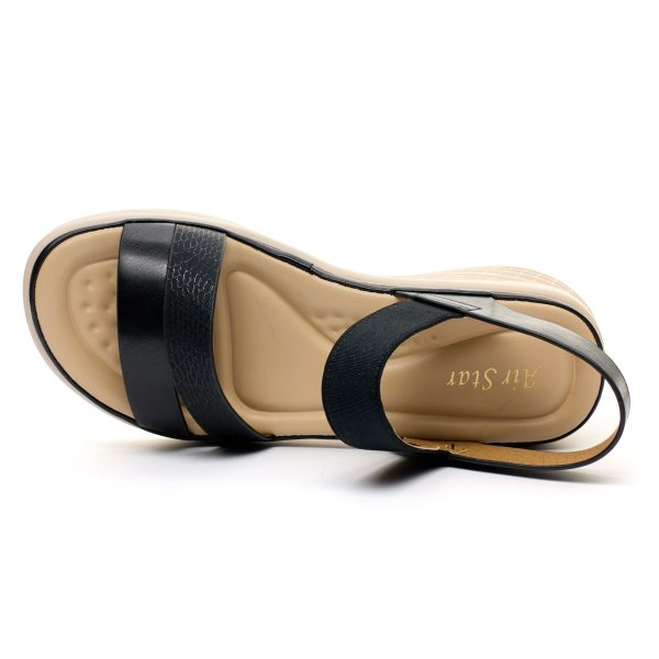 Sandale dama W594004, Negru - imagine 7