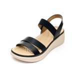 Sandale dama W594004, Negru - imagine 6