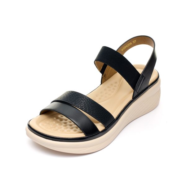 Sandale dama W594004, Negru - imagine 6