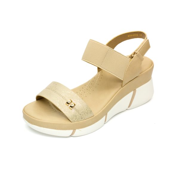 Sandale dama W594006, Bej - imagine 6