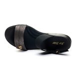 Sandale dama W594006, Negru - imagine 7