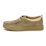 Pantofi piele intoarsa dama 186004, Bej - imagine 4