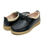 Pantofi piele  dama 186064, Negru - imagine 3