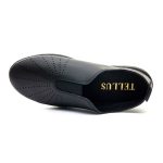 Pantofi sport piele Tellus 72-06, Negru - imagine 7