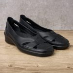 Pantofi piele dama 02-19, Negru